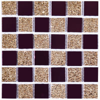 HKM-566611 Self-Adhesive PVC Mosaic Tile Stickers - Waterproof & Non-Slip Wall and Floor Decor, 10x10cm / 15x15cm, Eco-Friendly