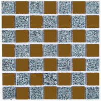 HKM-566611 Self-Adhesive PVC Mosaic Tile Stickers - Waterproof & Non-Slip Wall and Floor Decor, 10x10cm / 15x15cm, Eco-Friendly
