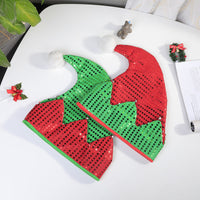 HKM-566675 Festive Red and Green Christmas Hat for Joyful Celebrations