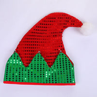HKM-566675 Festive Red and Green Christmas Hat for Joyful Celebrations
