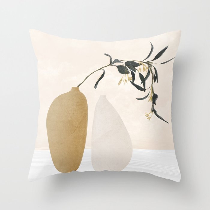 HKM-566739 Geometric Pattern Peach Skin Pillowcase – Nordic Style 45x45cm