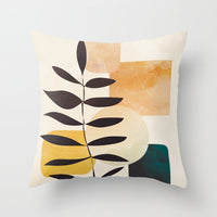 HKM-566739 Geometric Pattern Peach Skin Pillowcase – Nordic Style 45x45cm