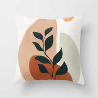 HKM-566739 Geometric Pattern Peach Skin Pillowcase – Nordic Style 45x45cm