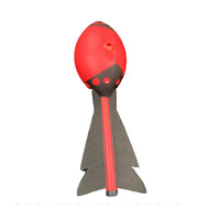 HKM-566739 Soft PU Foam Flying Rocket Outdoor Toy for Kids – Fun Javelin Shape Stress Ball Launcher