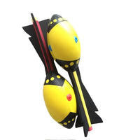 HKM-566739 Soft PU Foam Flying Rocket Outdoor Toy for Kids – Fun Javelin Shape Stress Ball Launcher
