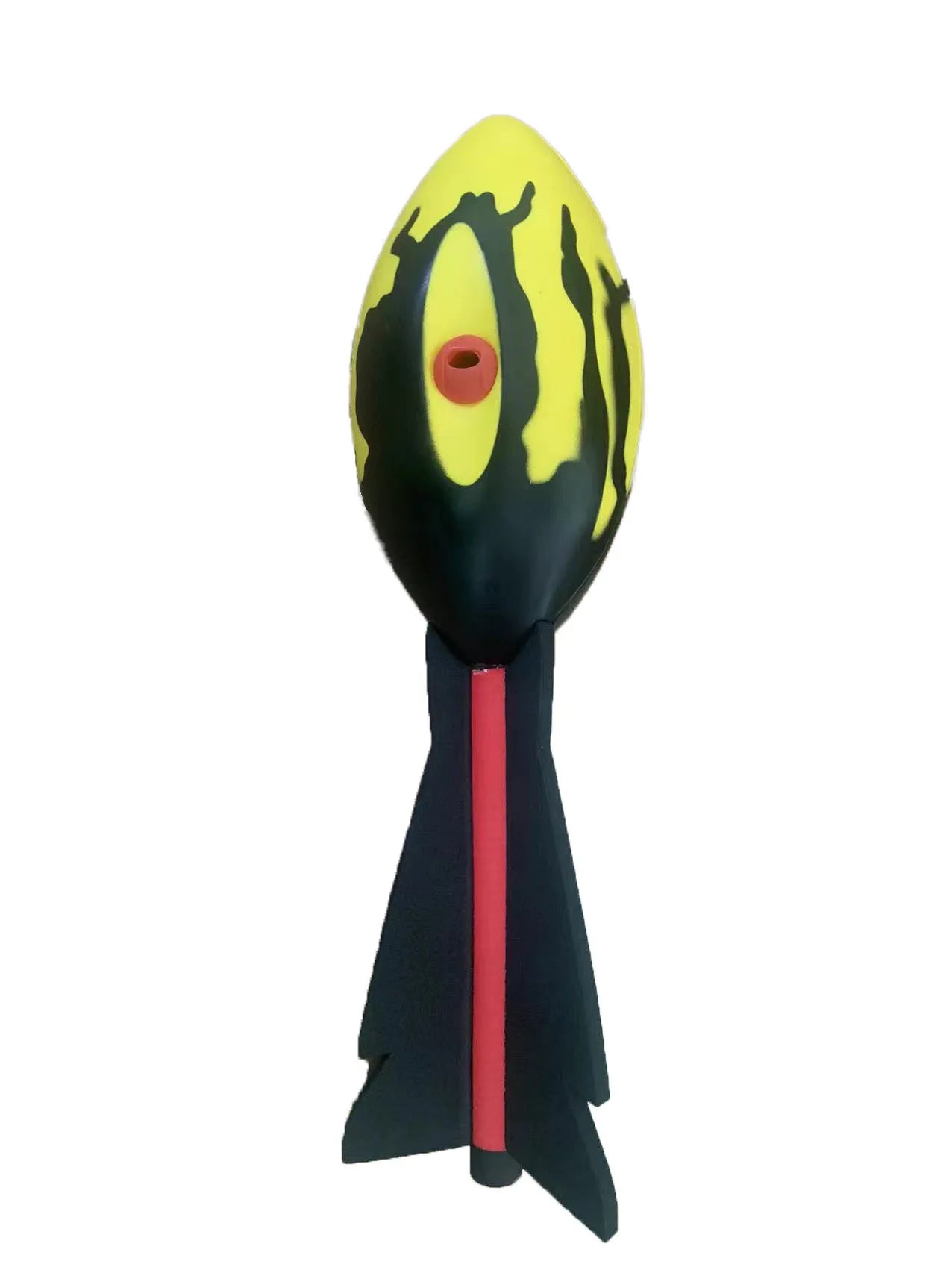 HKM-566739 Soft PU Foam Flying Rocket Outdoor Toy for Kids – Fun Javelin Shape Stress Ball Launcher