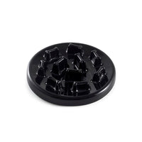 HKM-566931 Ceramic Slow Feed Bowl for Cats and Small to Medium Dogs - Fish & Bone Design, 22x22x4cm