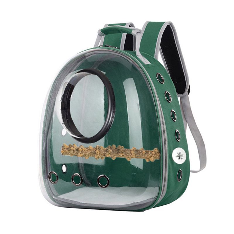 HKM-566995 Multifunctional Portable Parrot Backpack - Medium to Hard PVC, 12KG Capacity, Available in Various Colors