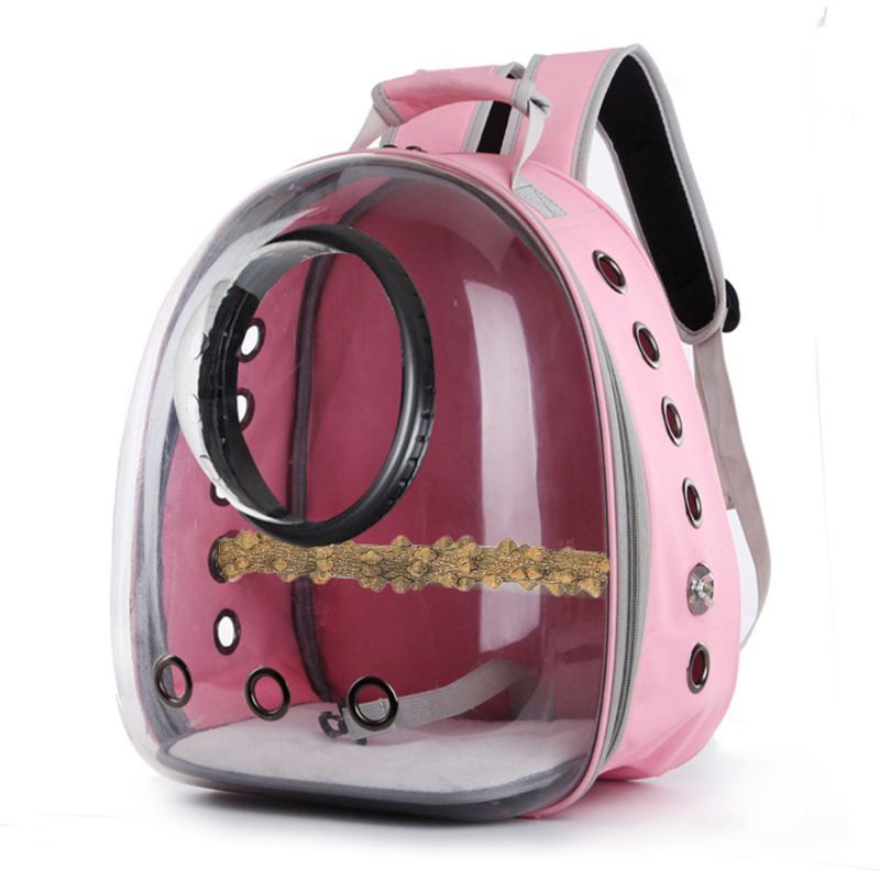 HKM-566995 Multifunctional Portable Parrot Backpack - Medium to Hard PVC, 12KG Capacity, Available in Various Colors