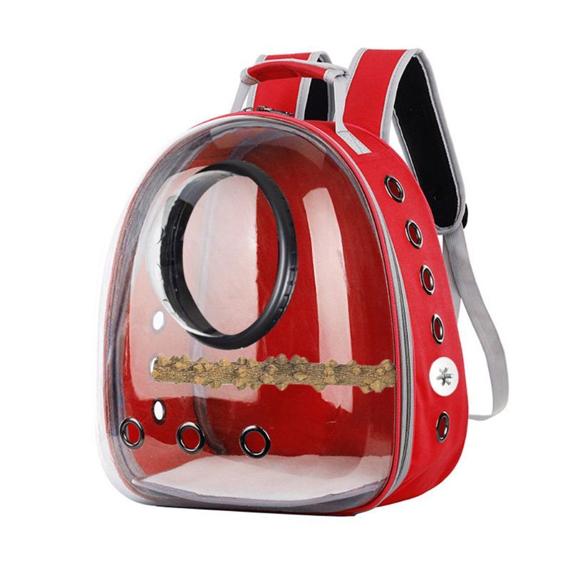 HKM-566995 Multifunctional Portable Parrot Backpack - Medium to Hard PVC, 12KG Capacity, Available in Various Colors