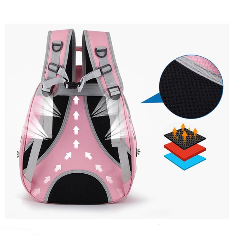 HKM-566995 Multifunctional Portable Parrot Backpack - Medium to Hard PVC, 12KG Capacity, Available in Various Colors