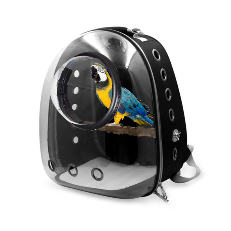 HKM-566995 Multifunctional Portable Parrot Backpack - Medium to Hard PVC, 12KG Capacity, Available in Various Colors