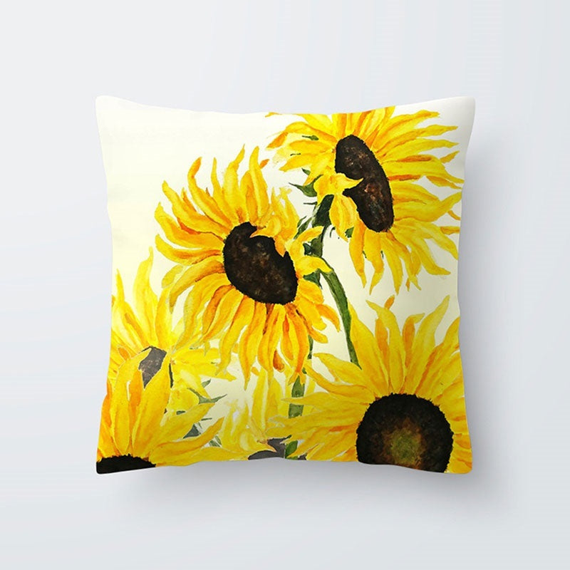 HKM-567443 Simple Modern Lattice Polyester Cushion Cover for Home Furnishing