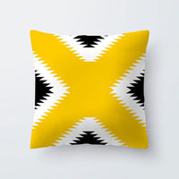 HKM-567443 Simple Modern Lattice Polyester Cushion Cover for Home Furnishing