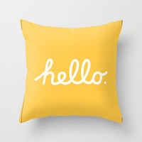 HKM-567443 Simple Modern Lattice Polyester Cushion Cover for Home Furnishing