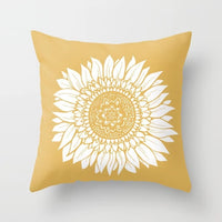 HKM-567443 Simple Modern Lattice Polyester Cushion Cover for Home Furnishing