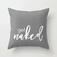 HKM-567443 Simple Modern Lattice Polyester Cushion Cover for Home Furnishing