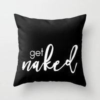HKM-567443 Simple Modern Lattice Polyester Cushion Cover for Home Furnishing