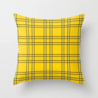 HKM-567443 Simple Modern Lattice Polyester Cushion Cover for Home Furnishing
