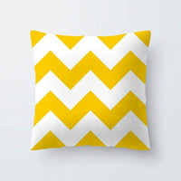 HKM-567443 Simple Modern Lattice Polyester Cushion Cover for Home Furnishing