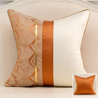 HKM-567507 Geometric Striped PP Cotton Pillow - Multiple Sizes Available