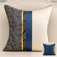HKM-567507 Geometric Striped PP Cotton Pillow - Multiple Sizes Available