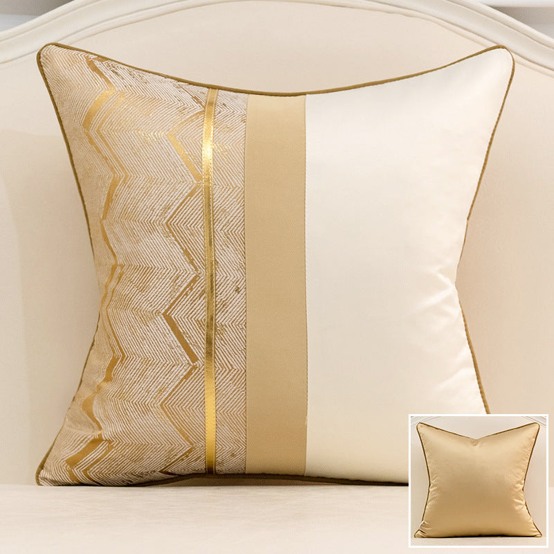 HKM-567507 Geometric Striped PP Cotton Pillow - Multiple Sizes Available