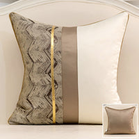 HKM-567507 Geometric Striped PP Cotton Pillow - Multiple Sizes Available
