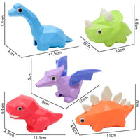 HKM-567635 2 in 1 Baby Spray Water Dinosaur Bath Toy Set - Kids Sprinkler Shower Waterfall Toy