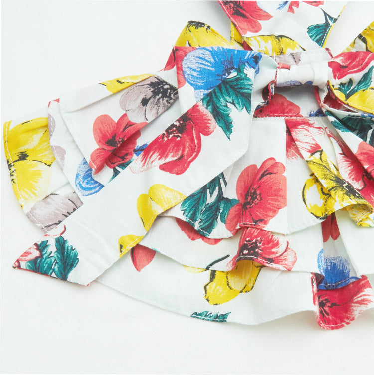 HKM-567635 Cotton Printed Skirts for Cats and Dogs in Various Colors and Sizes