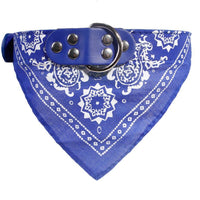 HKM-567763 Printed triangle scarf saliva towel small dog collar