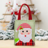 HKM-567827 Christmas Felt Cloth Gift Box with Non-Woven Bag - Soft, Durable Design for Festive Gifting