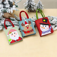 HKM-567827 Christmas Felt Cloth Gift Box with Non-Woven Bag - Soft, Durable Design for Festive Gifting