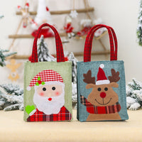 HKM-567827 Christmas Felt Cloth Gift Box with Non-Woven Bag - Soft, Durable Design for Festive Gifting