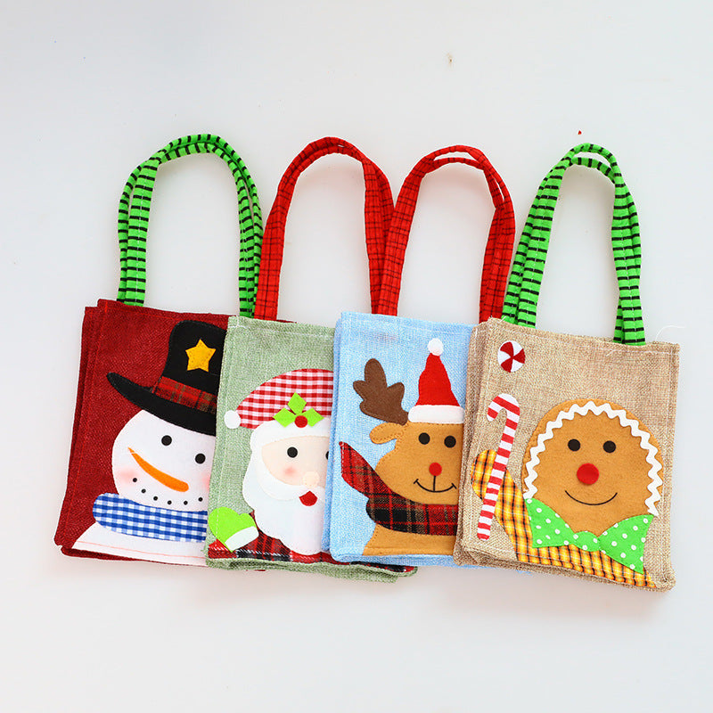 HKM-567827 Christmas Felt Cloth Gift Box with Non-Woven Bag - Soft, Durable Design for Festive Gifting