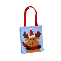HKM-567827 Christmas Felt Cloth Gift Box with Non-Woven Bag - Soft, Durable Design for Festive Gifting