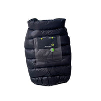 HKM-567827 Warm Down Jacket for Small to Medium Dogs and Cats - Polyester, Casual Style in Yellow and Black