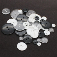 HKM-567891 Four-Eye Suit Coat Inner Pocket Buttons - Available in Multiple Sizes (8mm to 15mm)