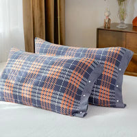 HKM-568019 Pure Cotton Gauze Pillowcase, Non-slip Design, Modern Simplicity, 50x75cm & 43x63cm