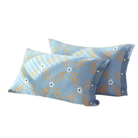 HKM-568019 Pure Cotton Gauze Pillowcase, Non-slip Design, Modern Simplicity, 50x75cm & 43x63cm