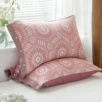 HKM-568019 Pure Cotton Gauze Pillowcase, Non-slip Design, Modern Simplicity, 50x75cm & 43x63cm