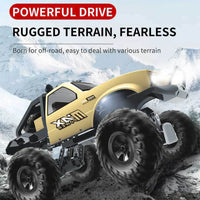 HKM-568787 1/16 RC Off-Road Military Climbing Car 2.4GHz Remote Control Vehicle for Kids