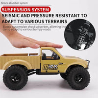 HKM-568787 1/16 RC Off-Road Military Climbing Car 2.4GHz Remote Control Vehicle for Kids