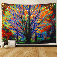 HKM-568915 Elephant Wall Tapestry - Available in Various Sizes: 150x100cm, 150x130cm, and 150x230cm