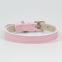 HKM-568915 Leather Small Dog Medium Teddy Pet Dog Collar