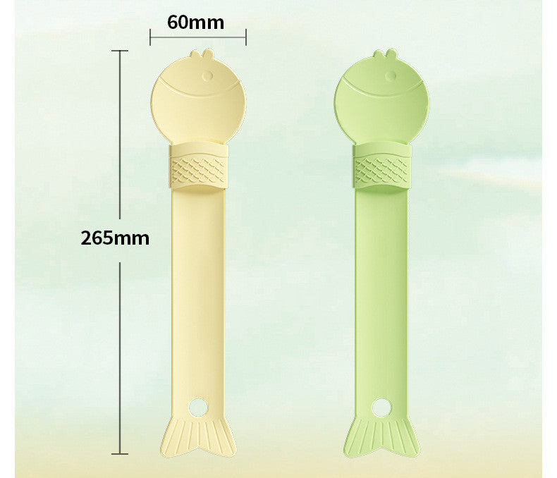 HKM-568979 ABS Cat Feeding Spoon Anti-drip