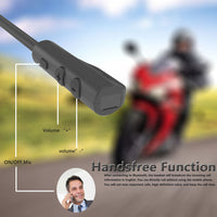 HKM-569107 Bluetooth Motorcycle Helmet Headset, Wireless, 5.0, Black, 100g, Official Standard Packaging, 12 Months Warranty