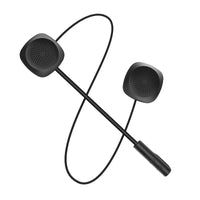 HKM-569107 Bluetooth Motorcycle Helmet Headset, Wireless, 5.0, Black, 100g, Official Standard Packaging, 12 Months Warranty