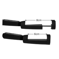 HKM-569427 Adjustable Selfie Tripod with Remote Control for iPhone Models - Black and White Options, 730mm Length