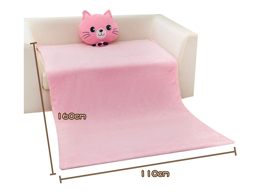 HKM-569491 Cozy Air Conditioner Duvet – Plush Cover, Multiple Cute Designs, 110x150 cm
